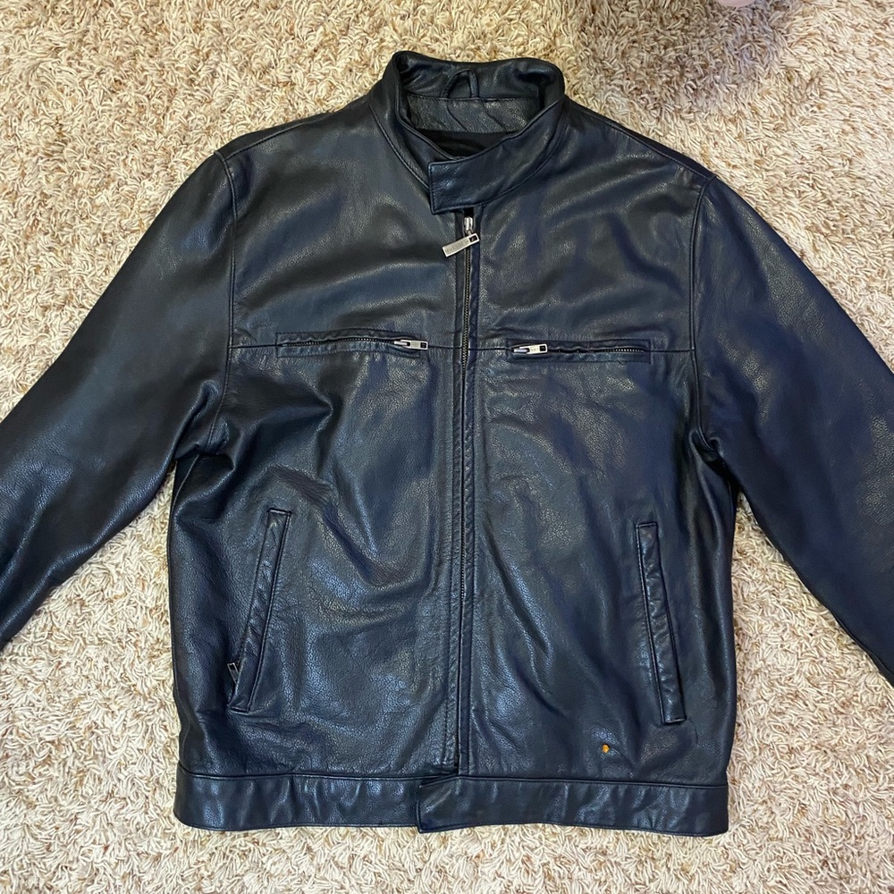 Wilson’s Leather Black Leather Jacket